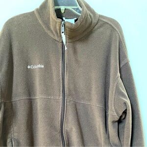 Columbia Men's Brown Fleece Jacket